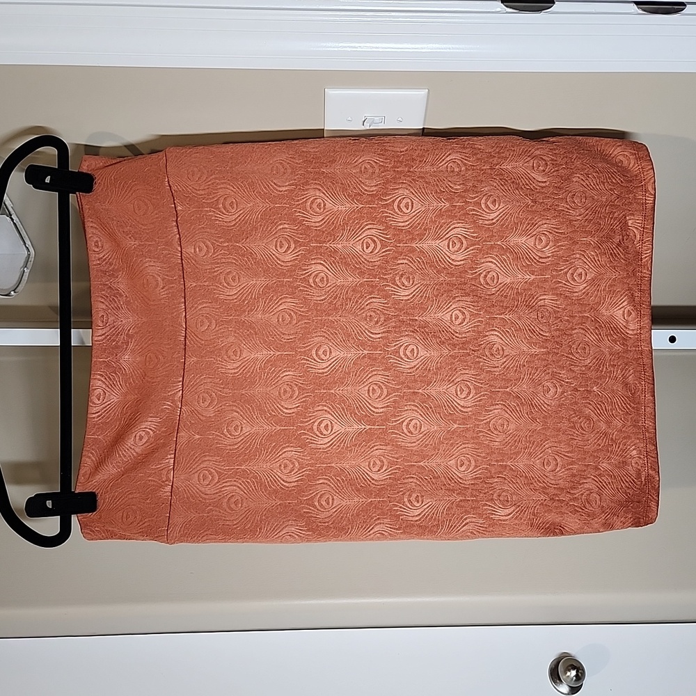 LULA ROE Pencil Skirt, XL rose gold